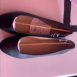 New memory foam size 11 black flats